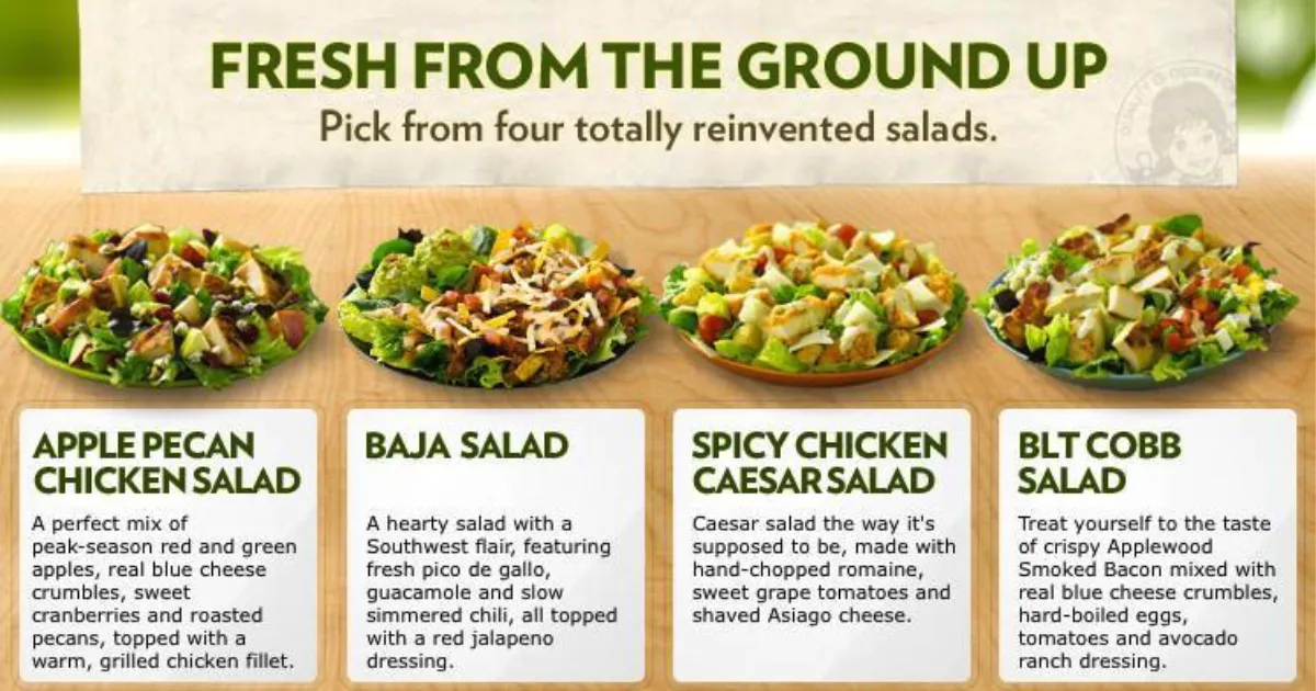 Fresh Salads To Go