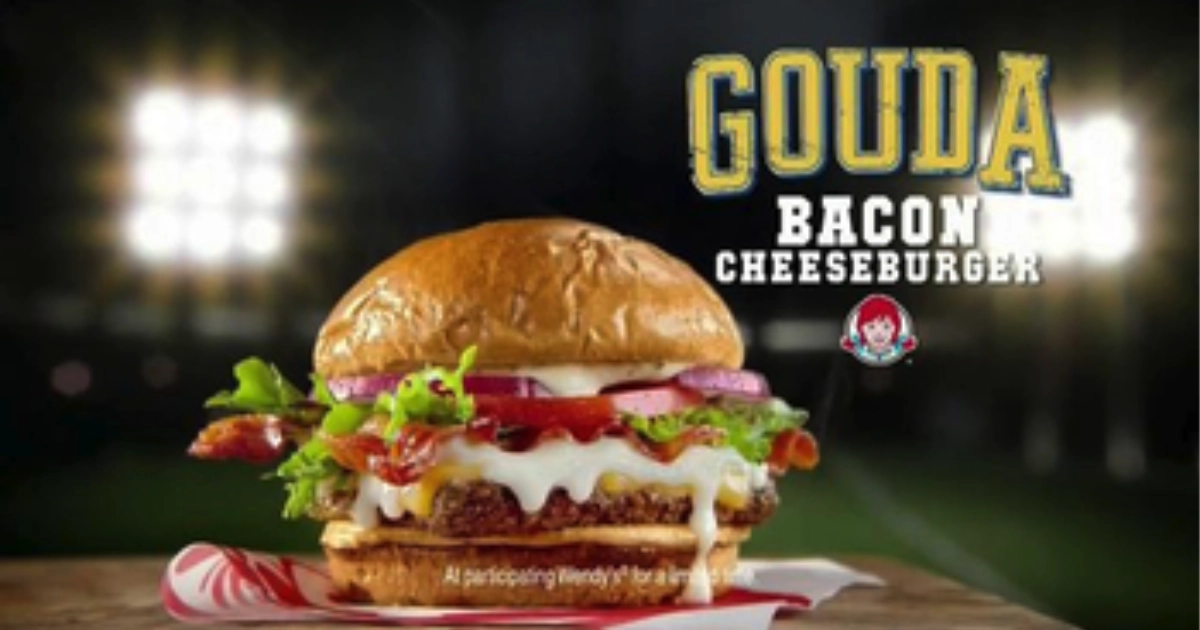 Gouda Bacon Cheeseburger