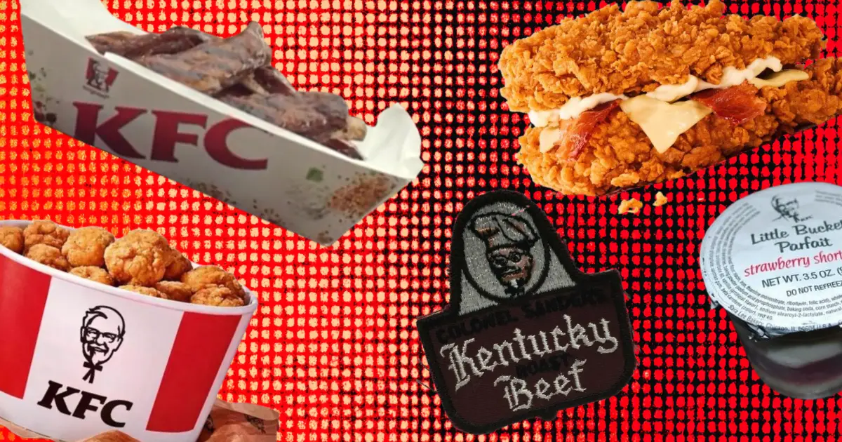 19 Discontinued KFC Menu Items That Still Make Us Drool