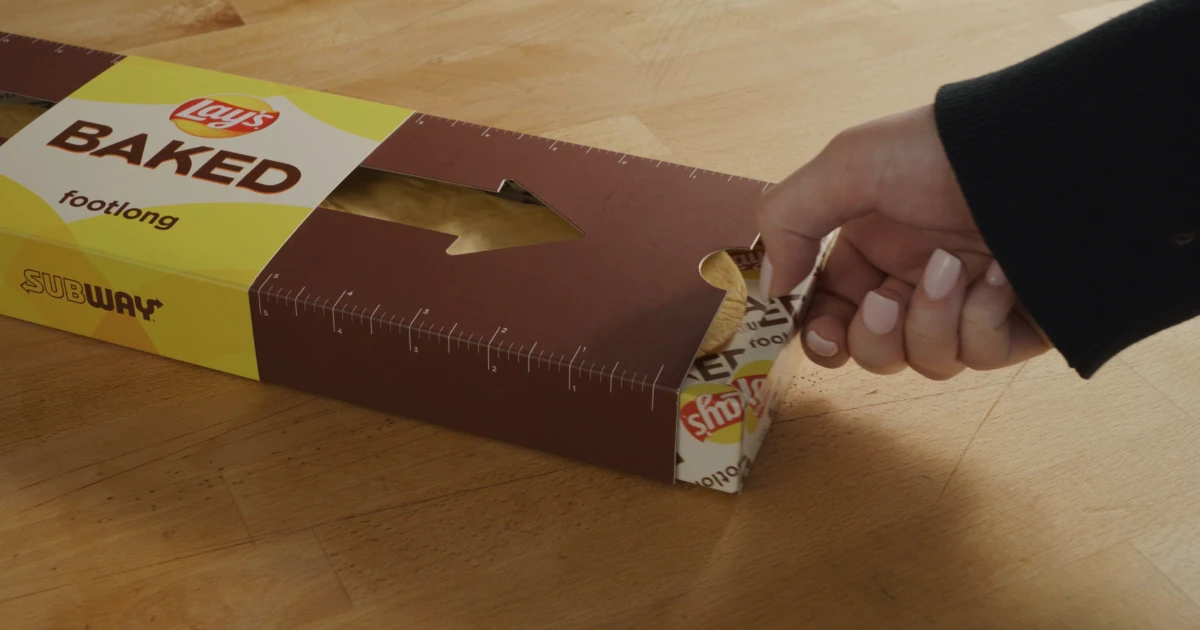 The Baked Lay S Footlong Potato Chip