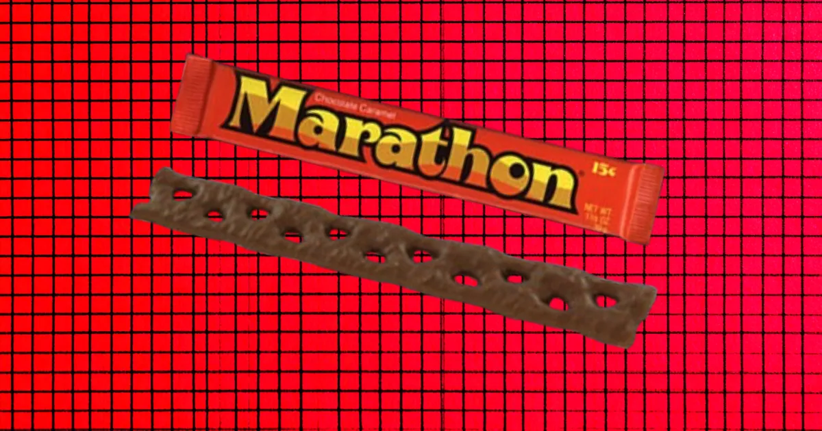 Marathon Bar: The Candy Bar That Couldn’t Fit On The Shelf 