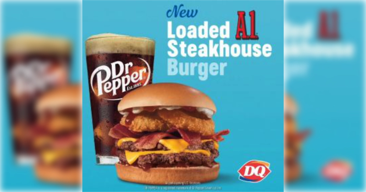 Loaded A1 Steakhouse Burger