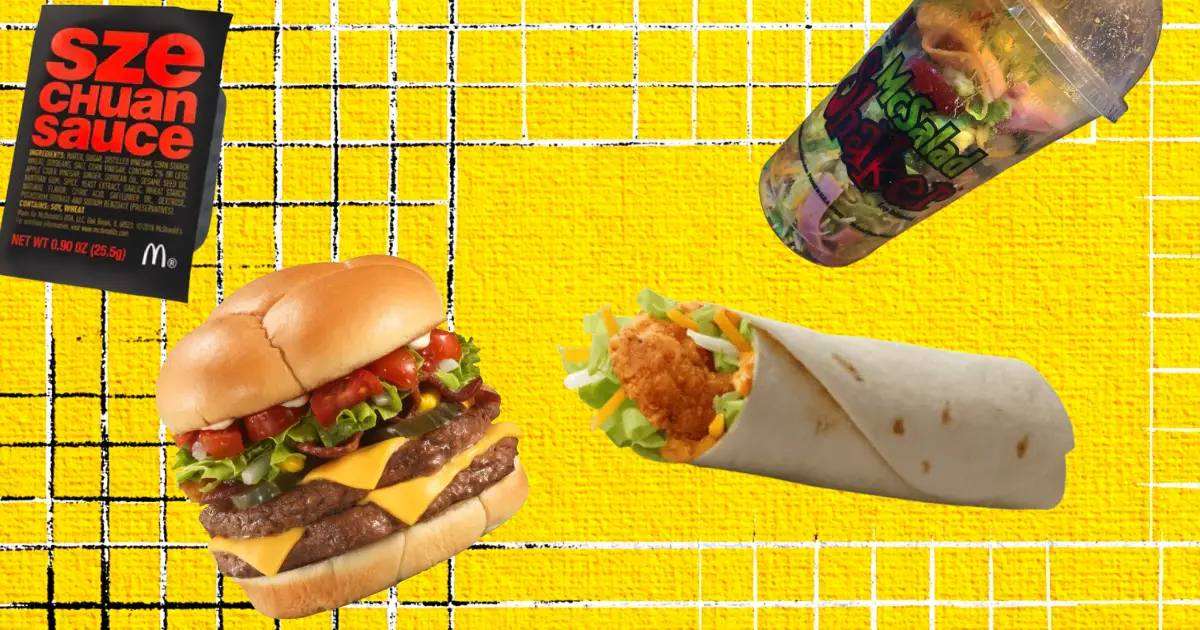 The Most Iconic Discontinued Mcdonald’s Menu Items 