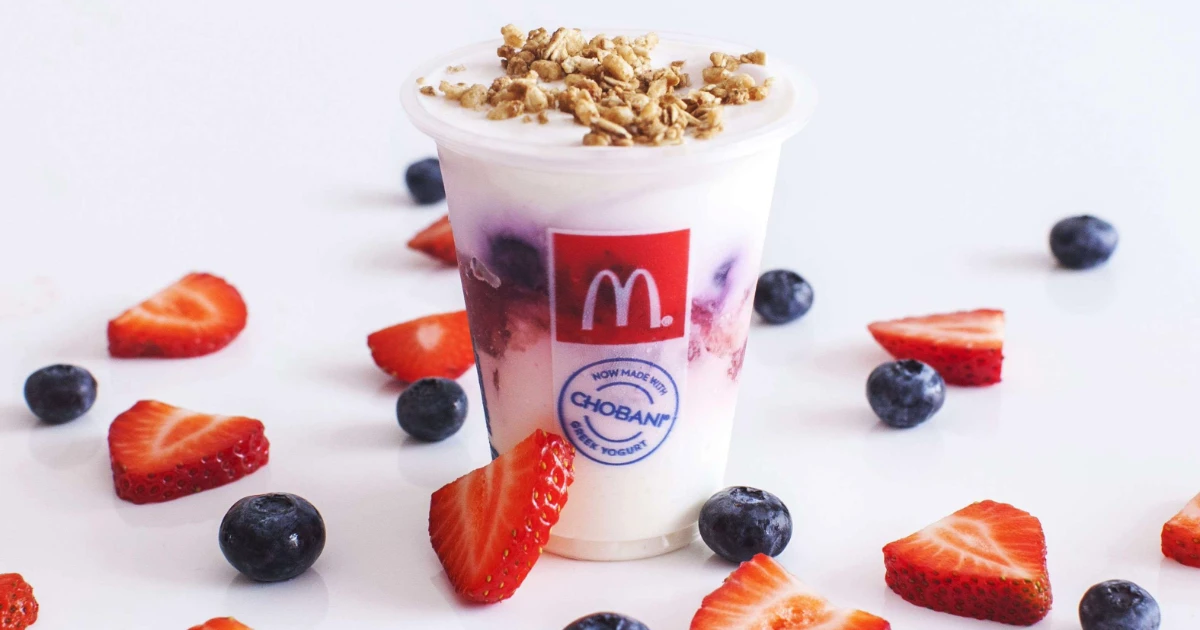 McDonald's Fruit N Yogurt Parfait
