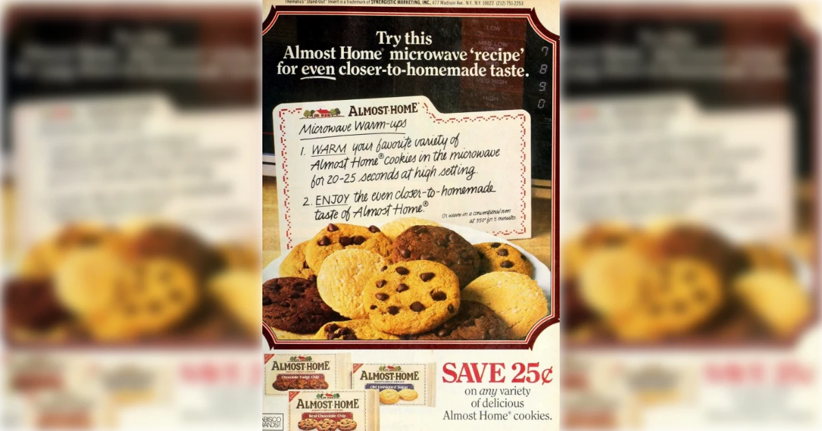 Almost Home Cookies