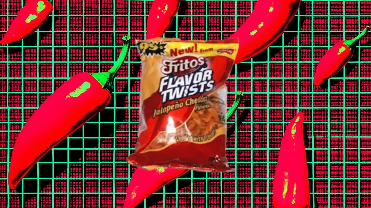 Jalapen O Cheddar Twists Fritos