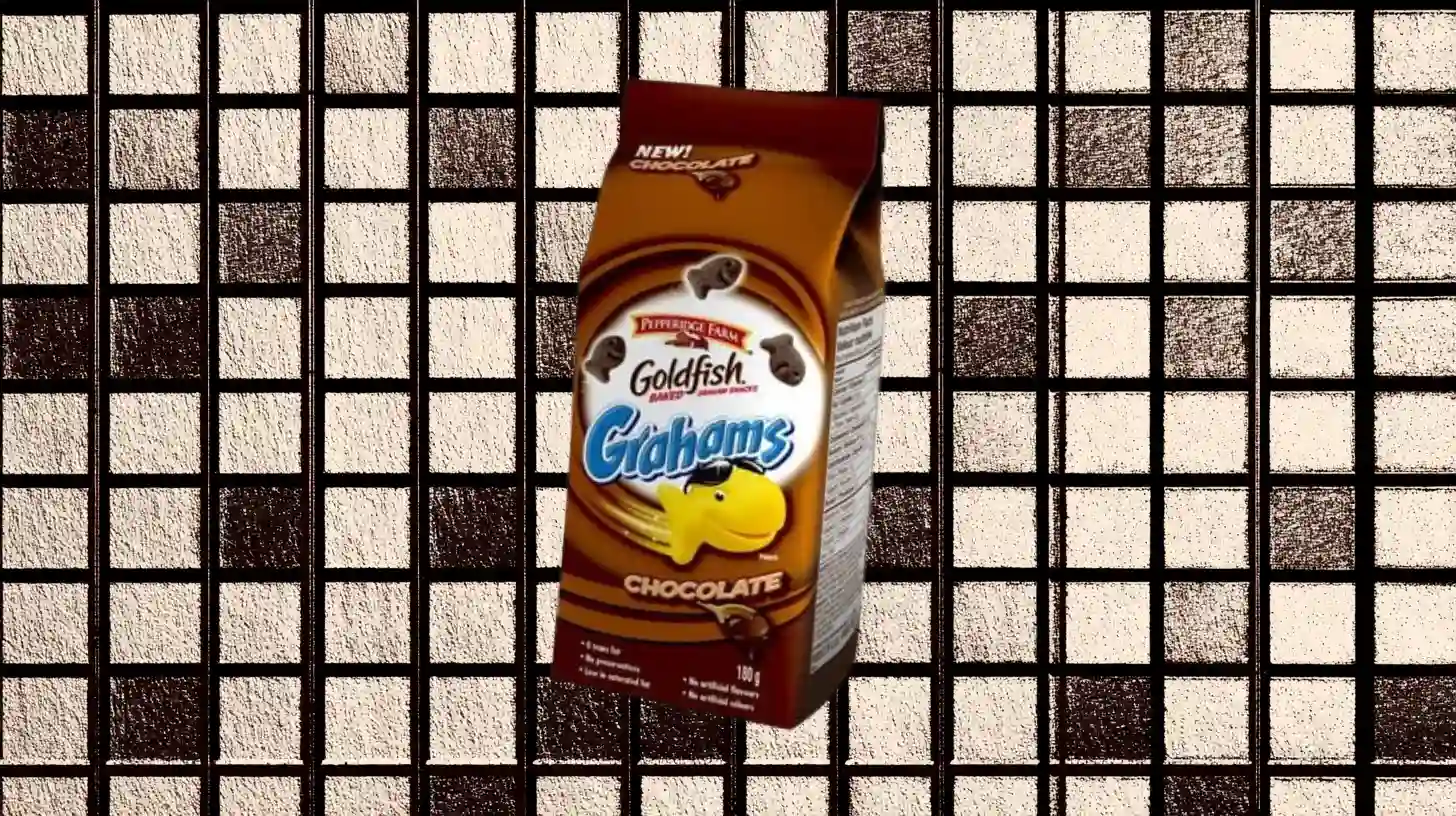 Chocolate Goldfish Cookies