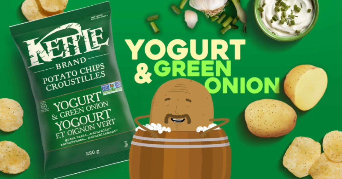 Kettle Foods Yogurt Green Onion
