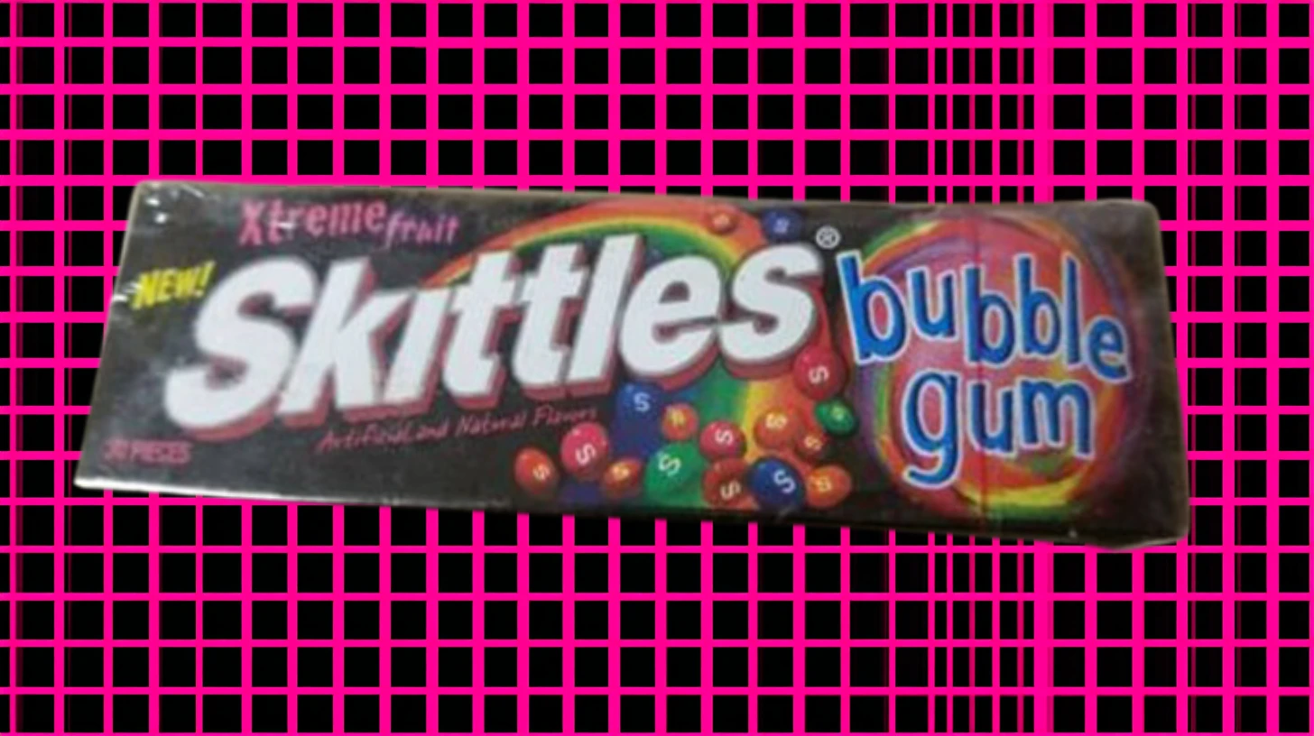 Skittles Bubble Gum X Treme Fruit