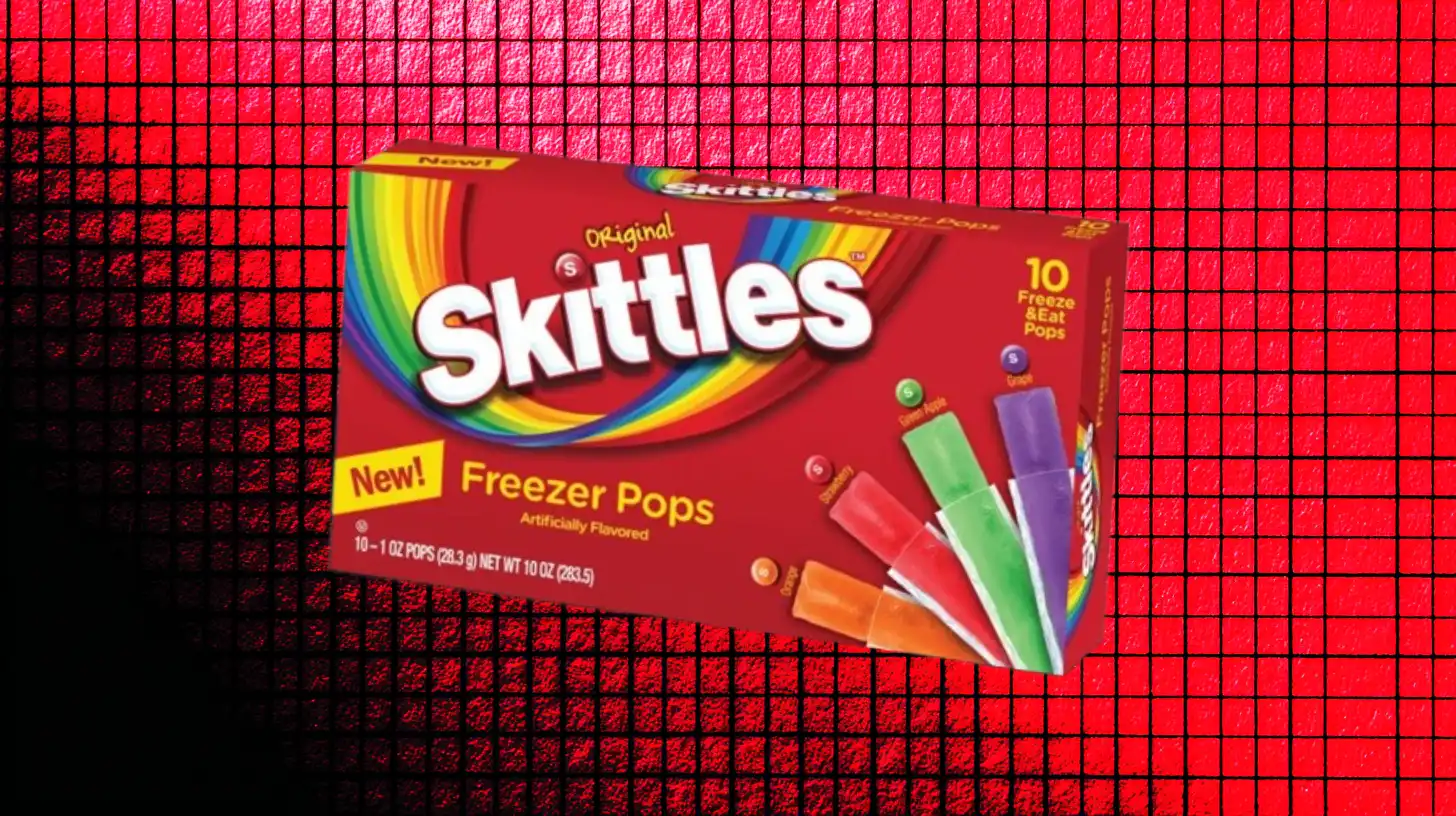Skittles Freeze Pop