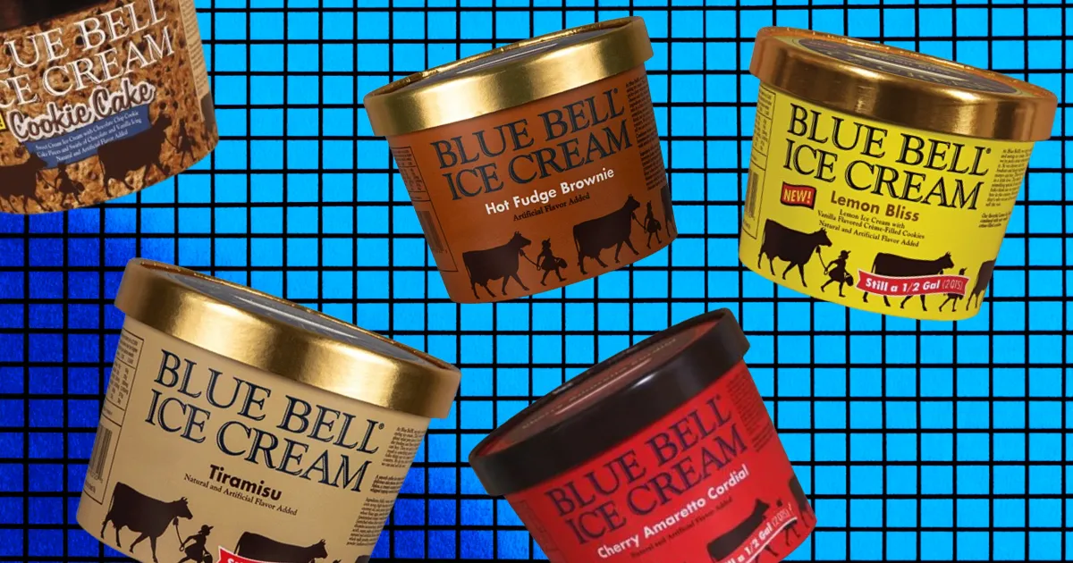 Iconic Discontinued Blue Bell Ice Cream Flavors