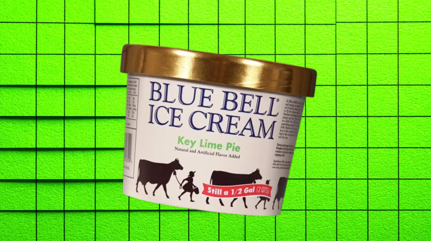 Blue Bell Creameries Key Lime Pie Blue Bell