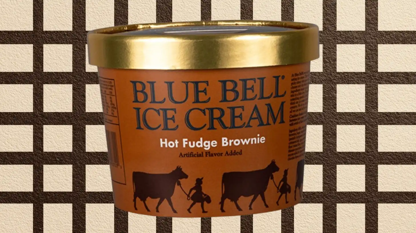 Blue Bell Creameries Hot Fudge Brownie