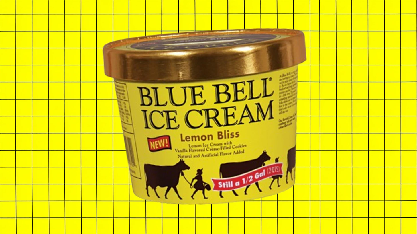 Blue Bell Creameries Lemon Bliss