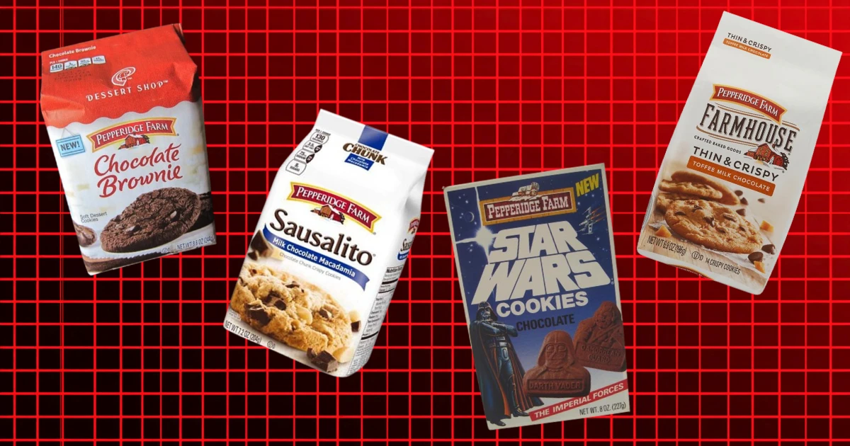 Discontinued Pepperidge Farm Cookies That Crumbled Under Pressure