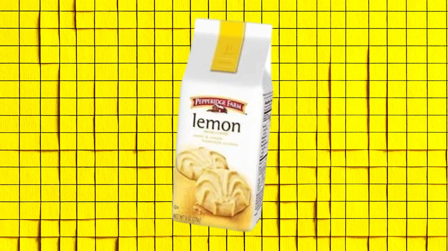 Pepperidge Farm Lemon Nut Cookies