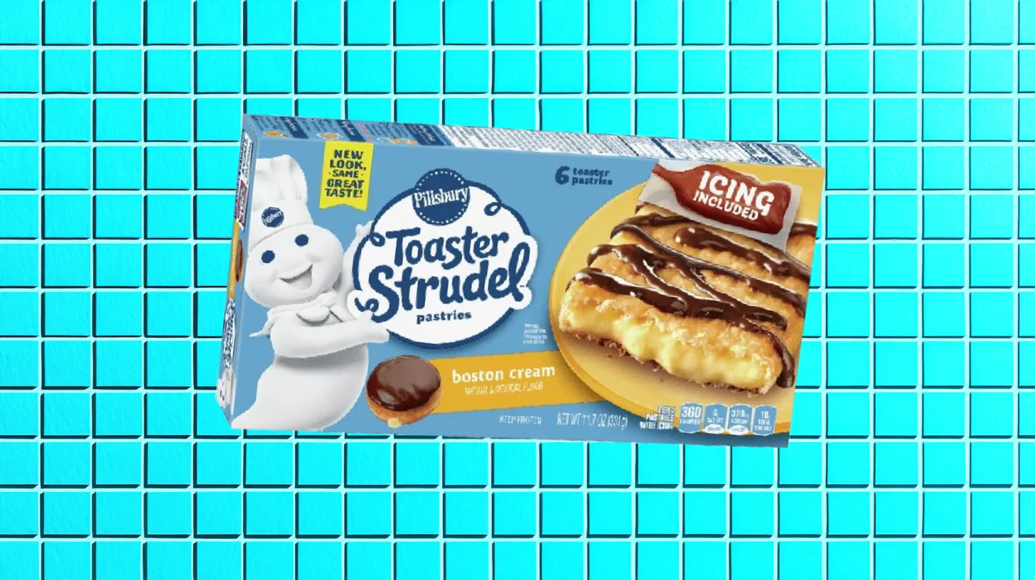 Boston Cream Pie Toaster Strudel
