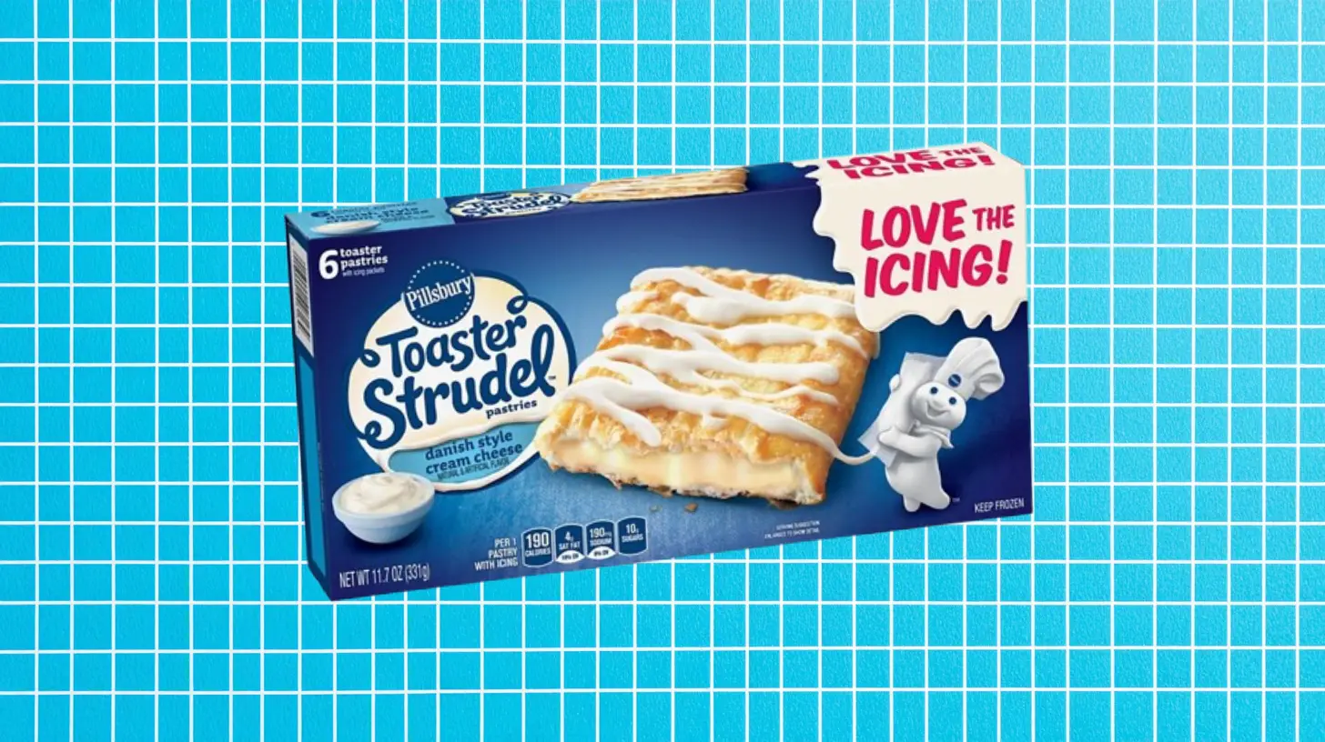 Danish Style Cream Cheese Toaster Strudel