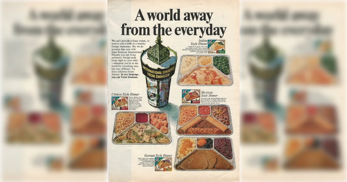 Swanson SWANSON INTERNATIONAL STYLE TV DINNERS
