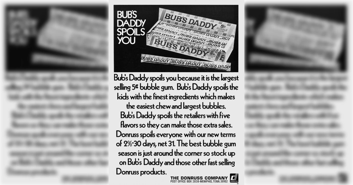 Bub S Daddy Ad