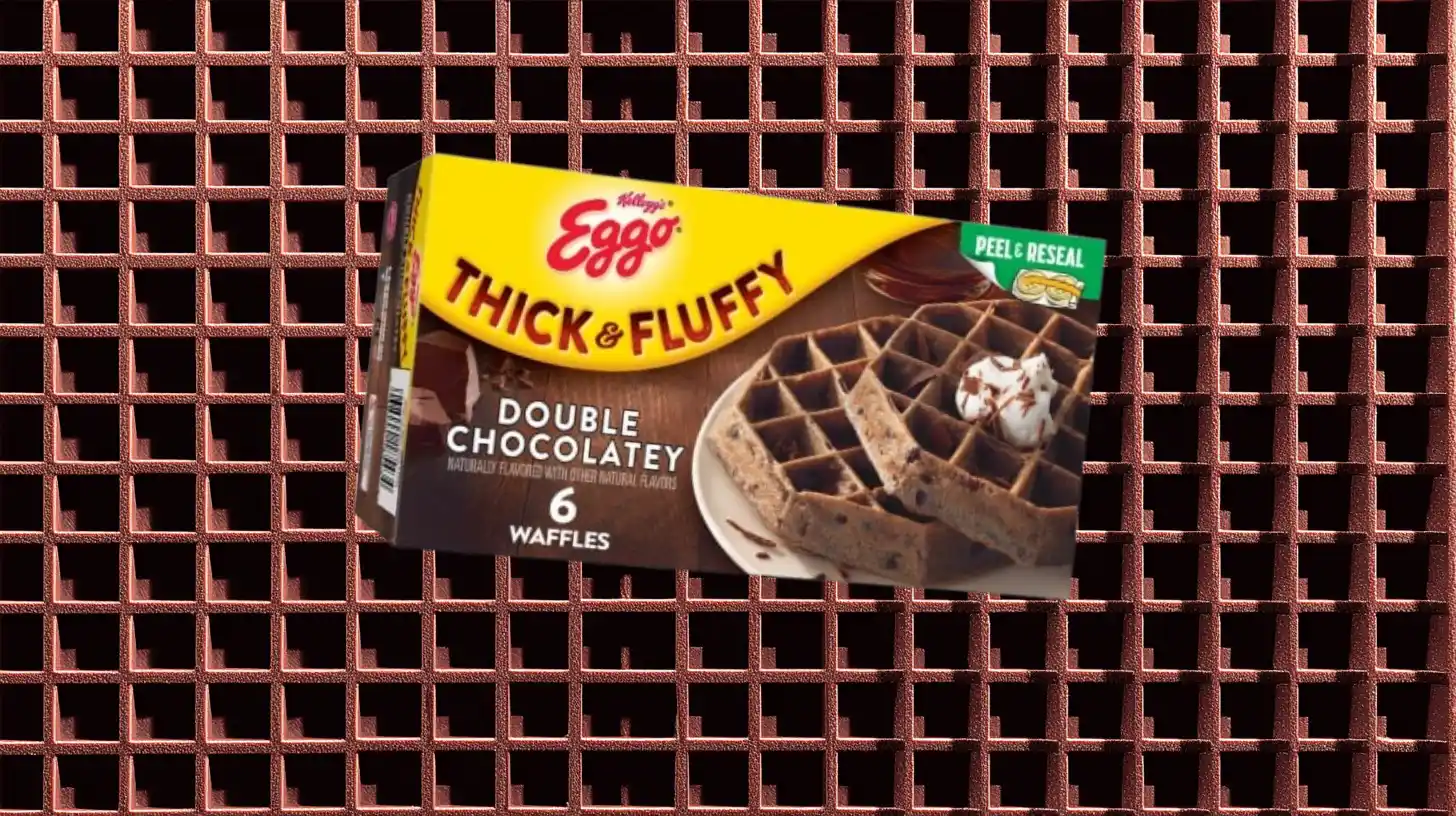 Kellanova Eggo Thick Fluffy Double Chocolatey Waffles