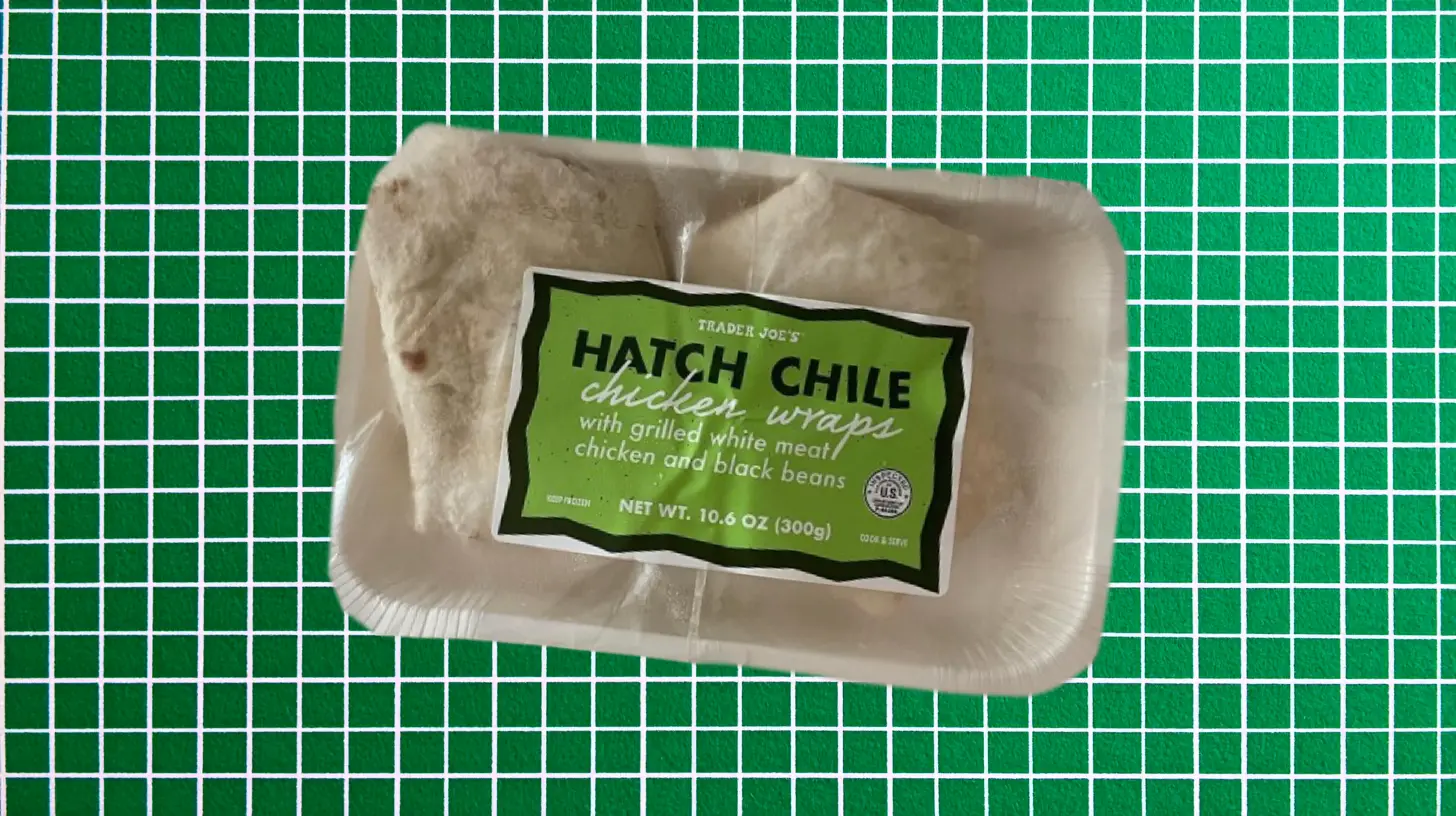 Trader Joe's Hatch Chile Chicken Wraps
