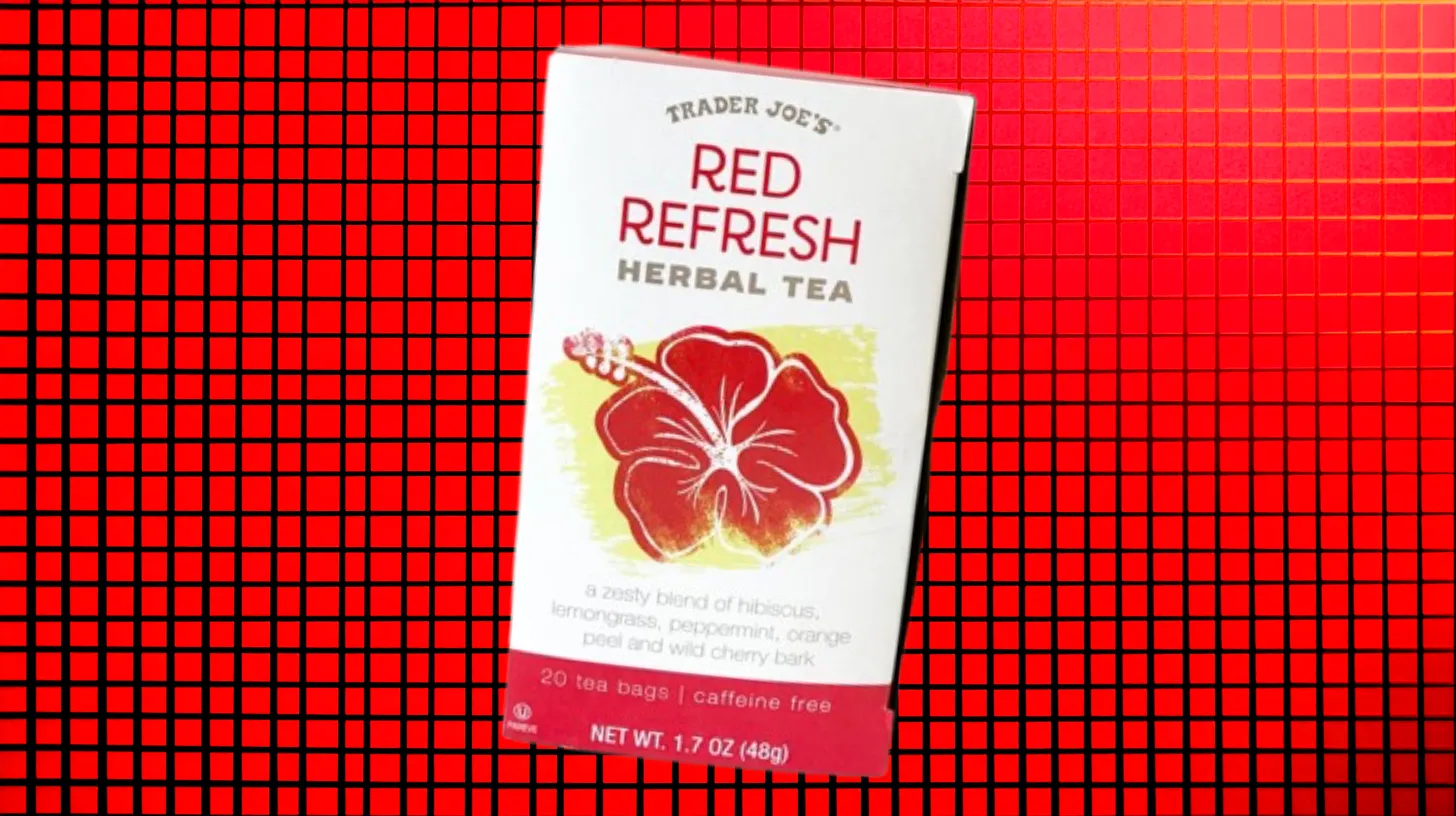 Trader Joe's Red Refresh Herbal Tea