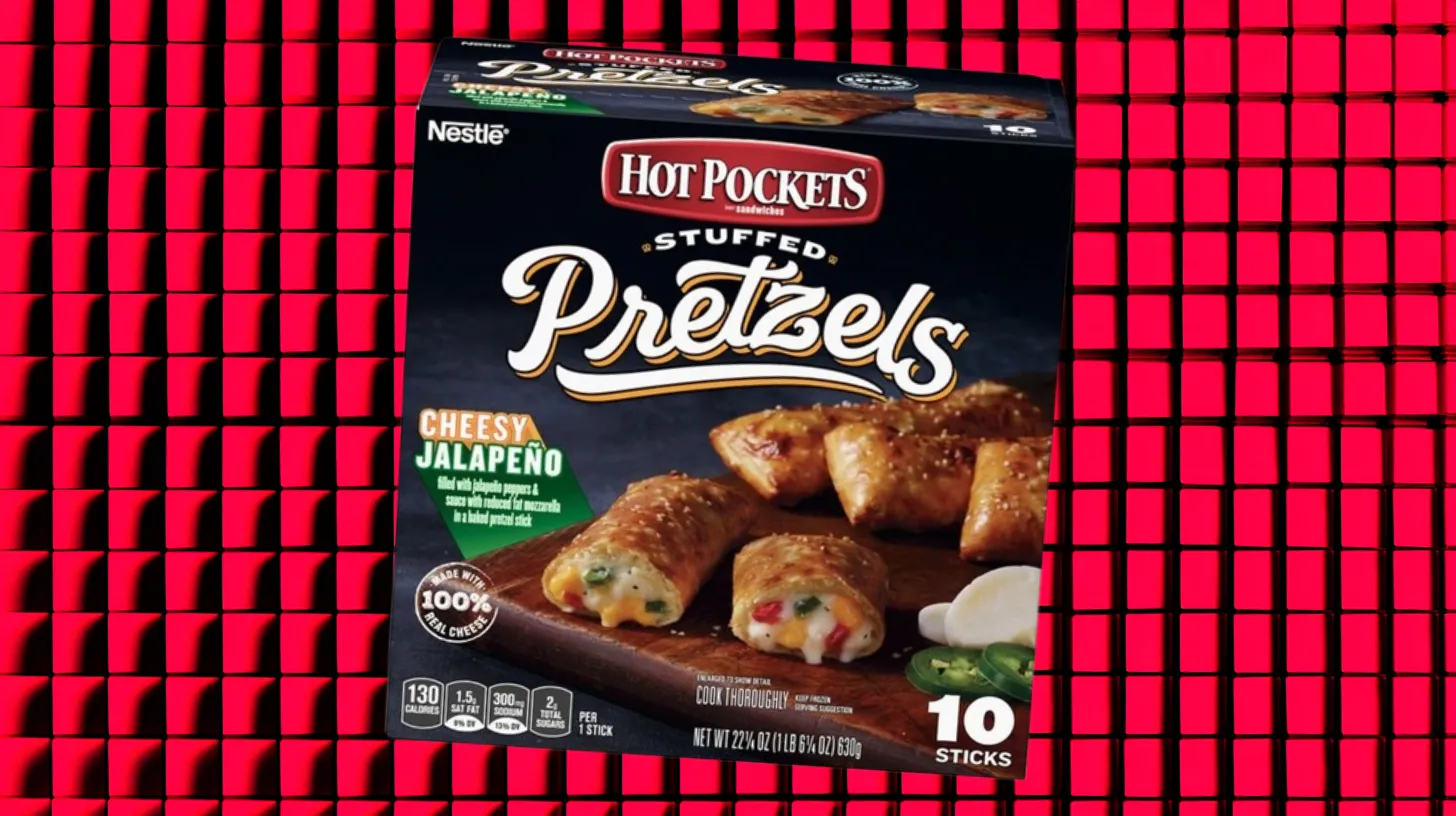 Nestle Cheesy Jalapen O Stuffed Pretzel