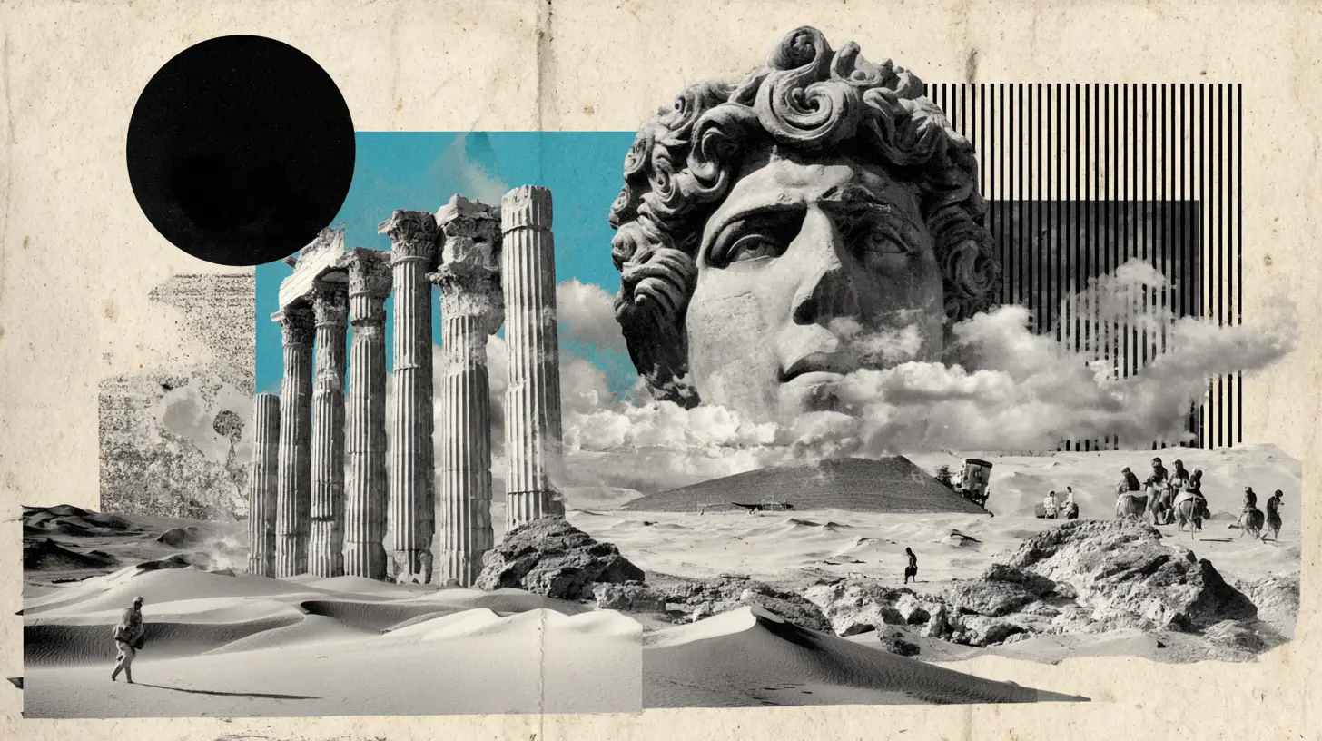© History Oasis August 1st 30 BC Roman General Alexandria
