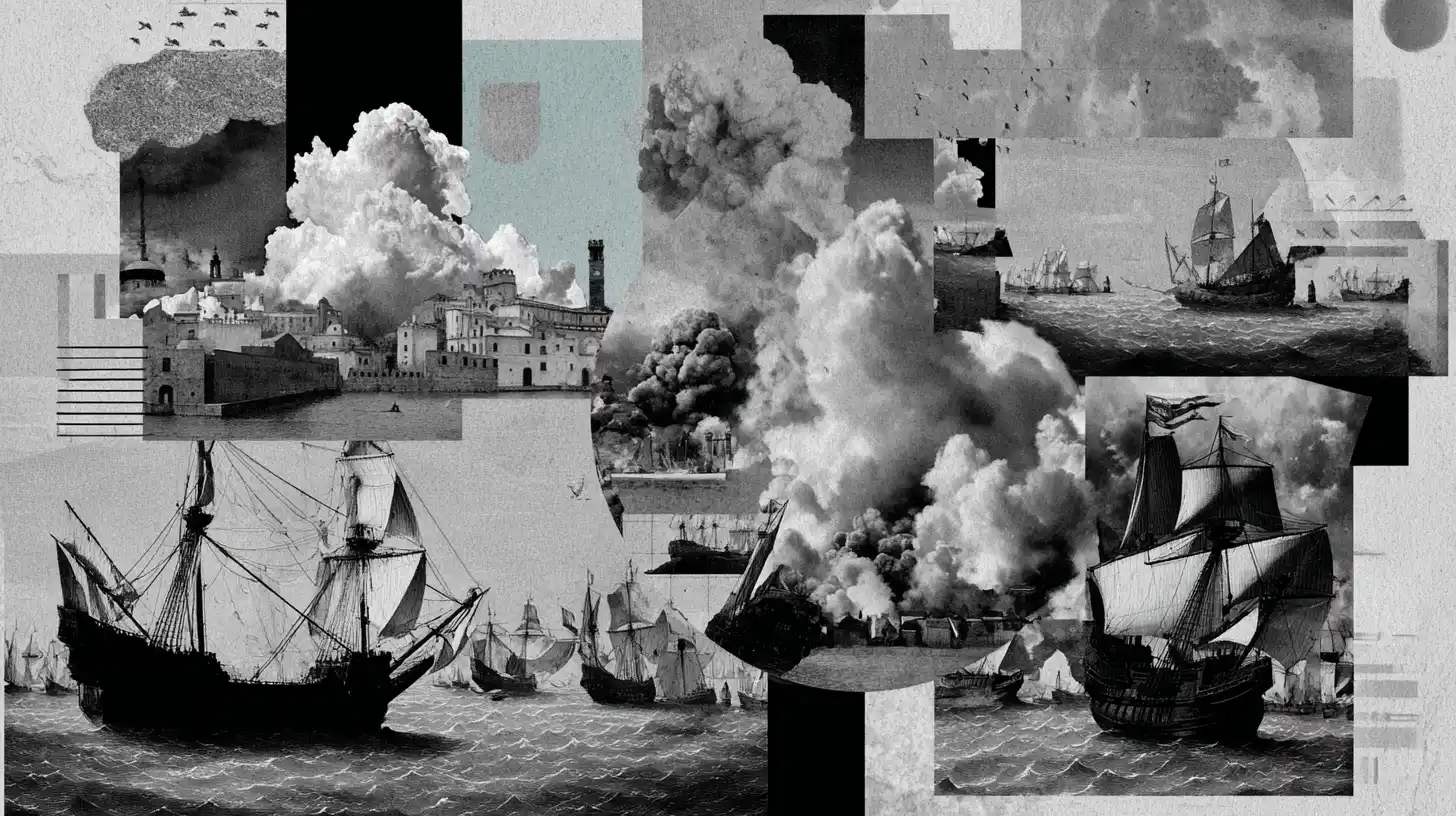 © History Oasis August 8th 1588 Naval Battle Spanish Armada