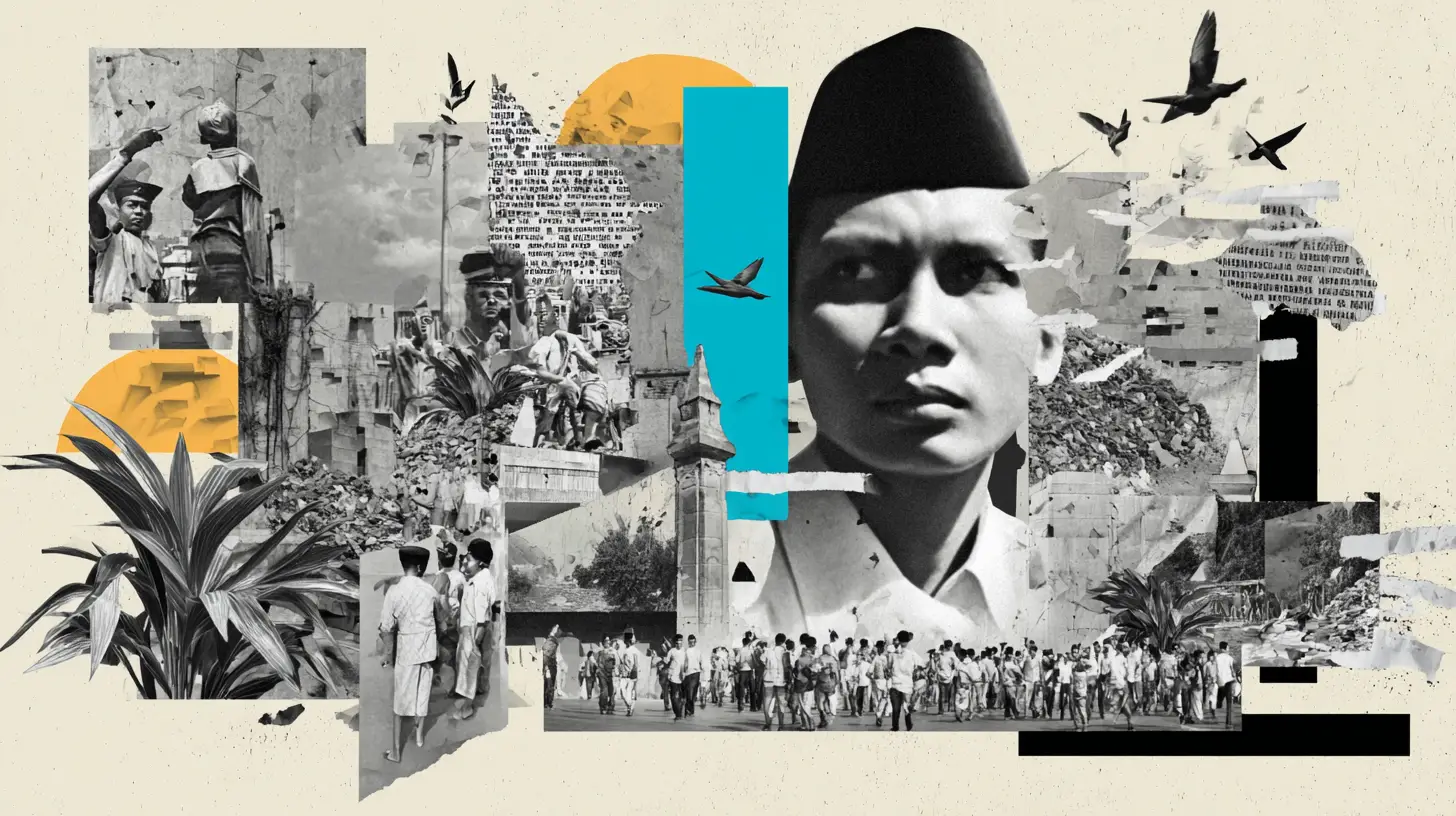© History Oasis August 17th 1945 Indonesian Independence
