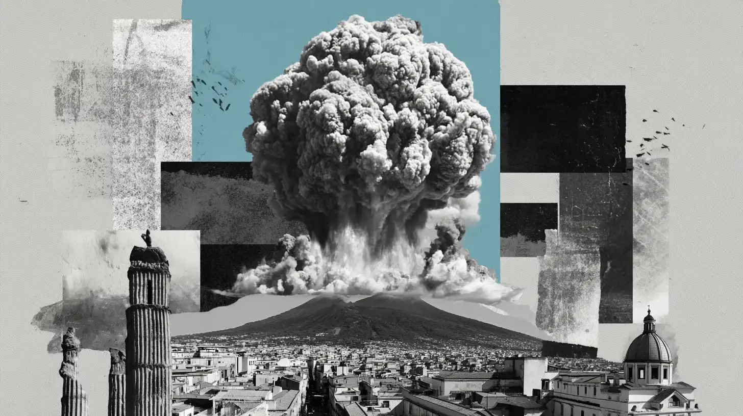 © History Oasis August 24th 79 AD Mount Vesuvius Eruption