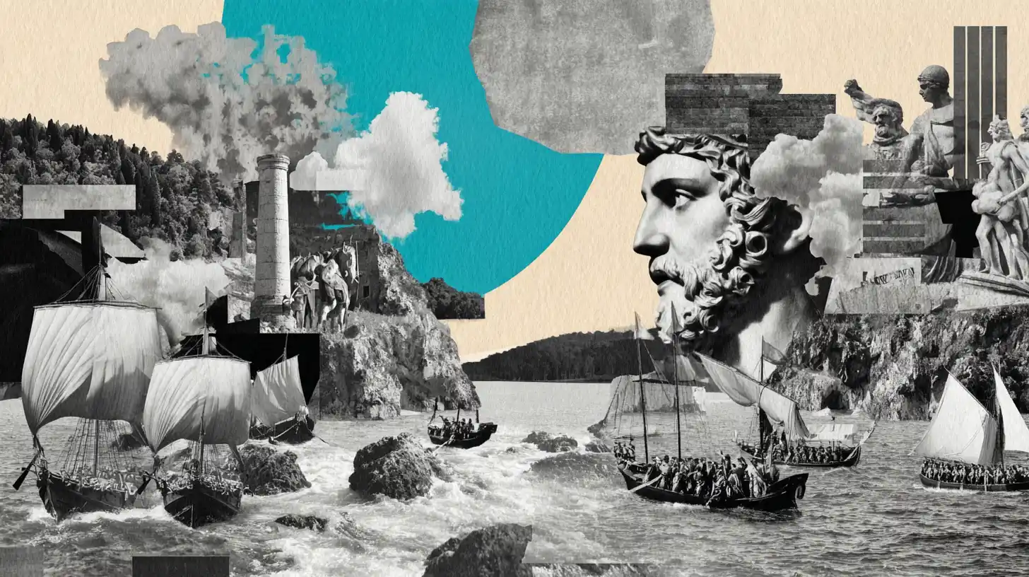 © History Oasis August 26th 55 BC Julius Caesar Roman Invasion Briti