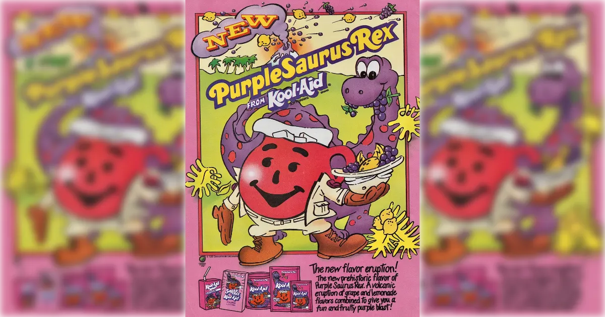 Kraft Heinz Purplesaurus Rex Kool Aid