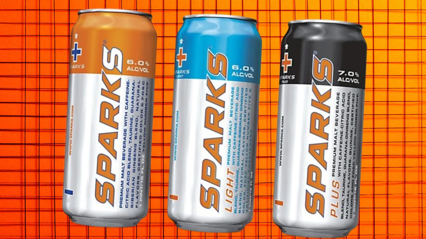 Sparks Energy Beer