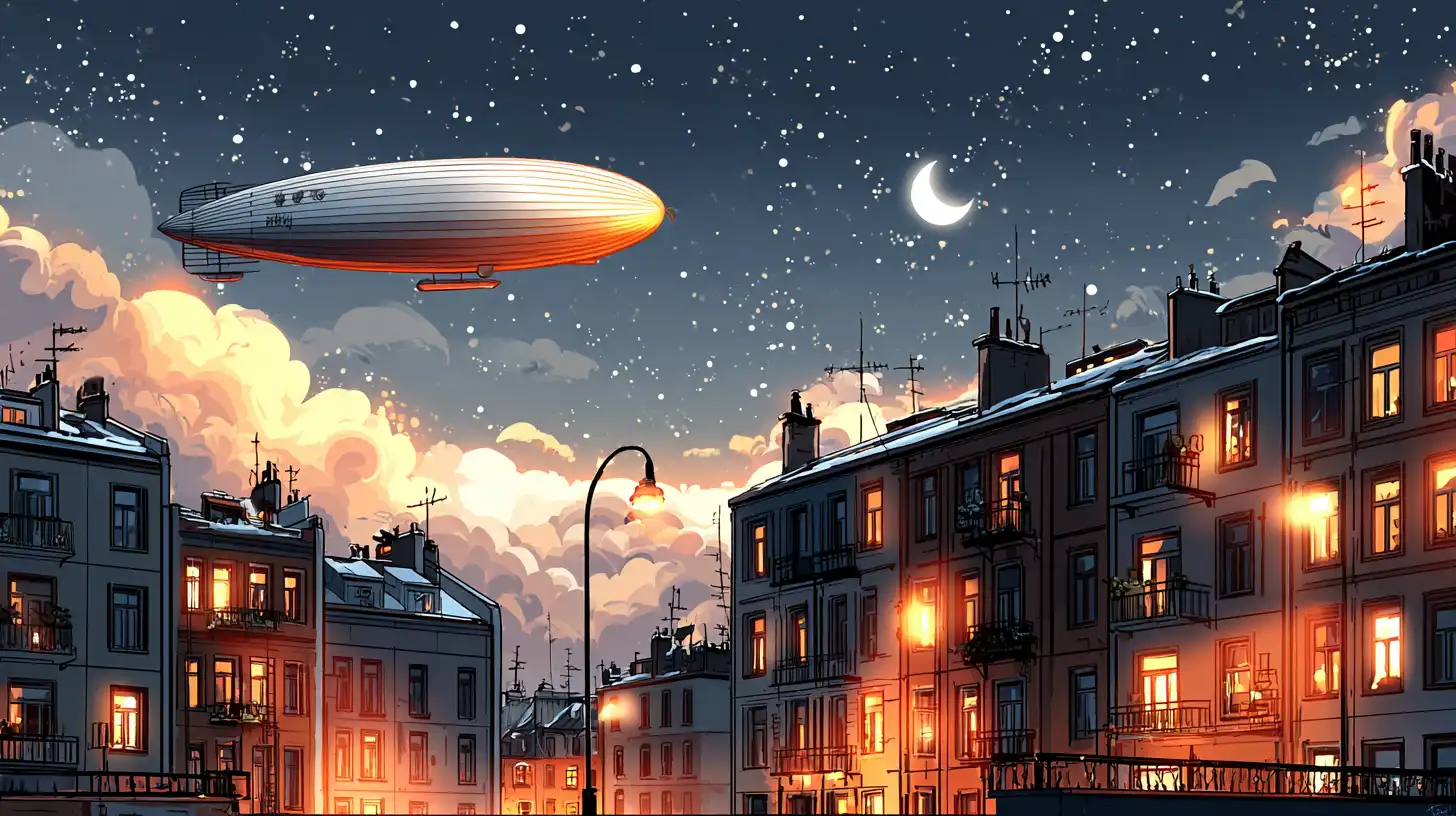 © History Oasis The Hindenburg At Night