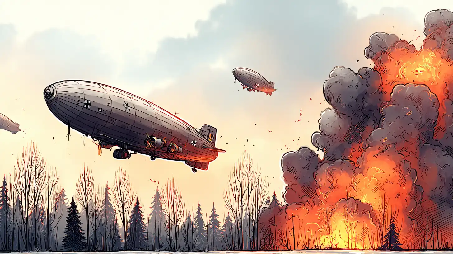 © History Oasis Airships In Ww2