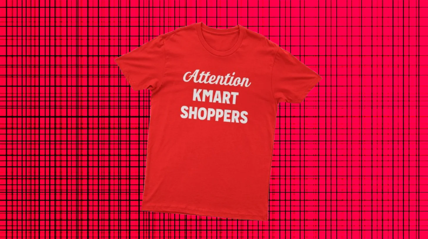 K-Mart ATTENTION K MART SHOPPERS