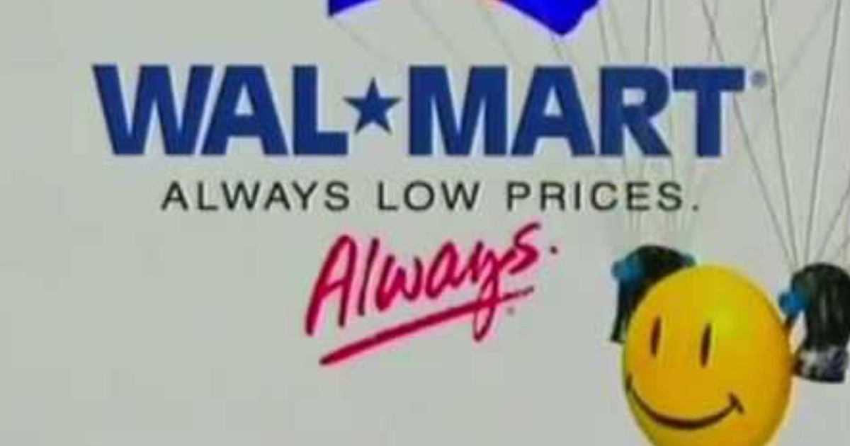 Walmart ALWAYS LOW PRICES. ALWAYS Walmart