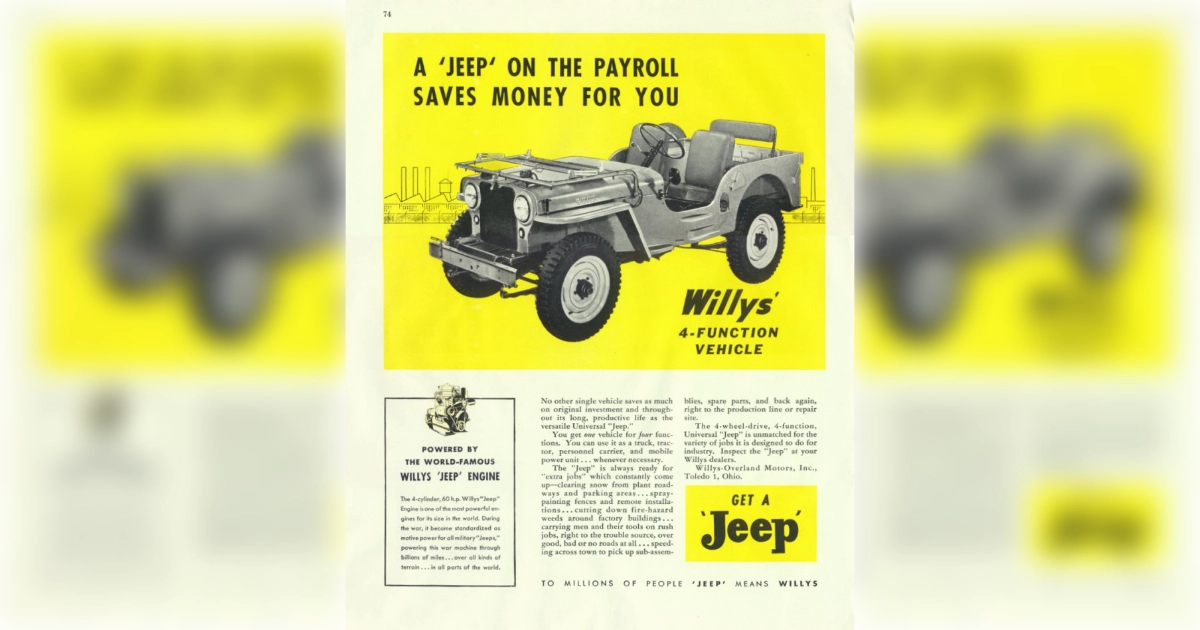 Jeep Willys CJ 2A Universal Jeep