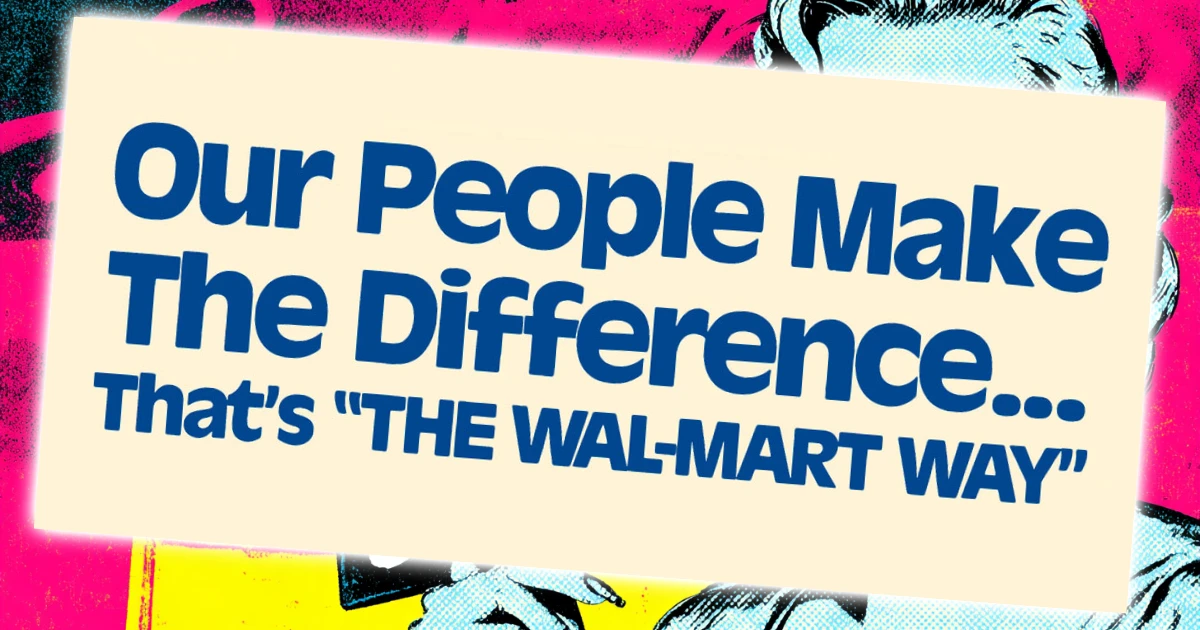 Our People Make The Difference Walmart