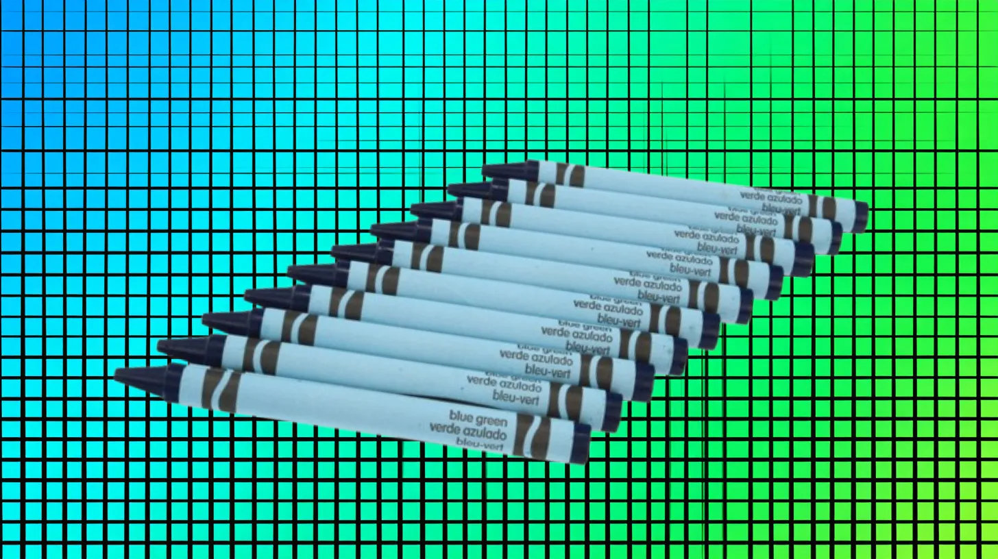 Crayola Green Blue