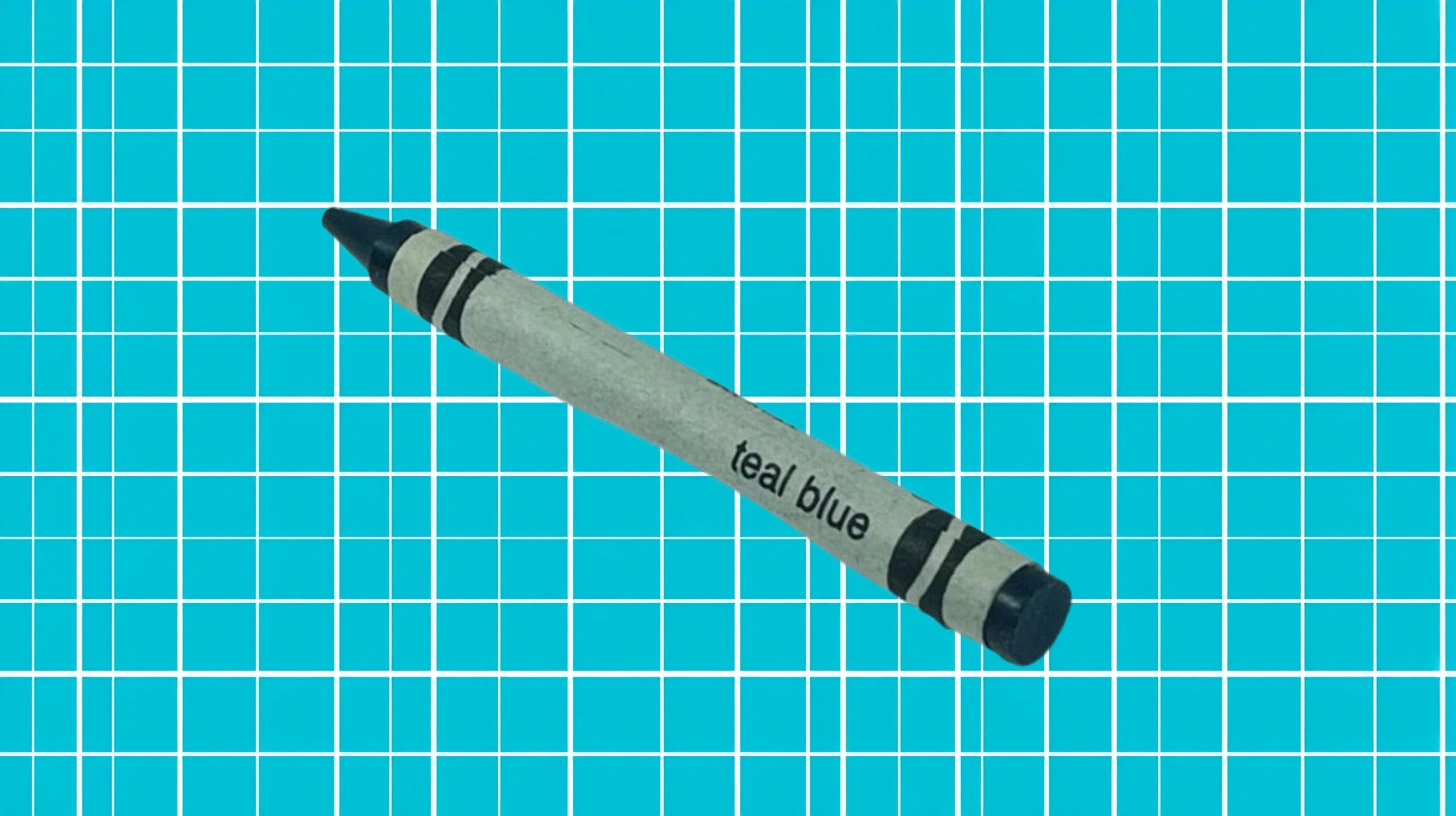 Crayola Teal Blue