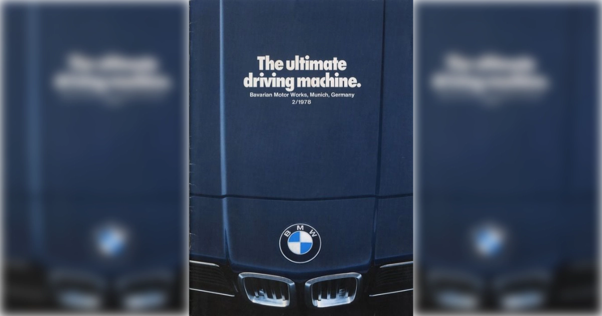 BMW The Ultimate Driving Machine BMW
