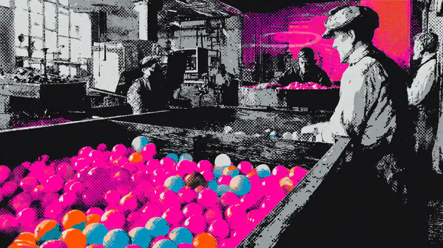 Mass Production Of Marbles