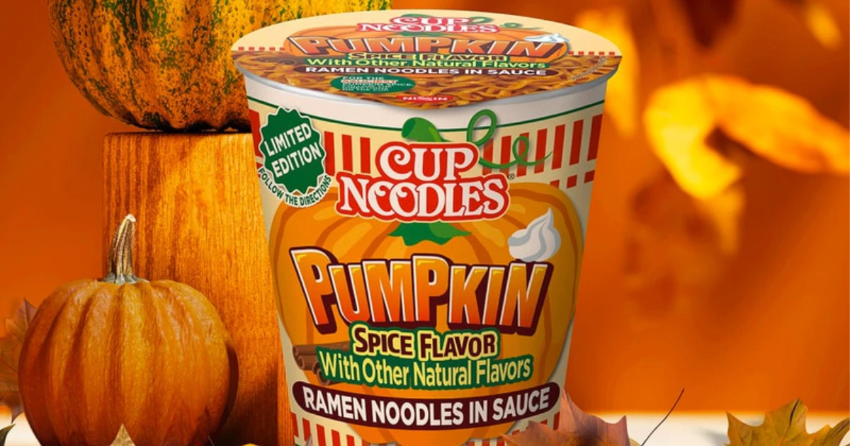 Cup Noodles Pumpkin Spice