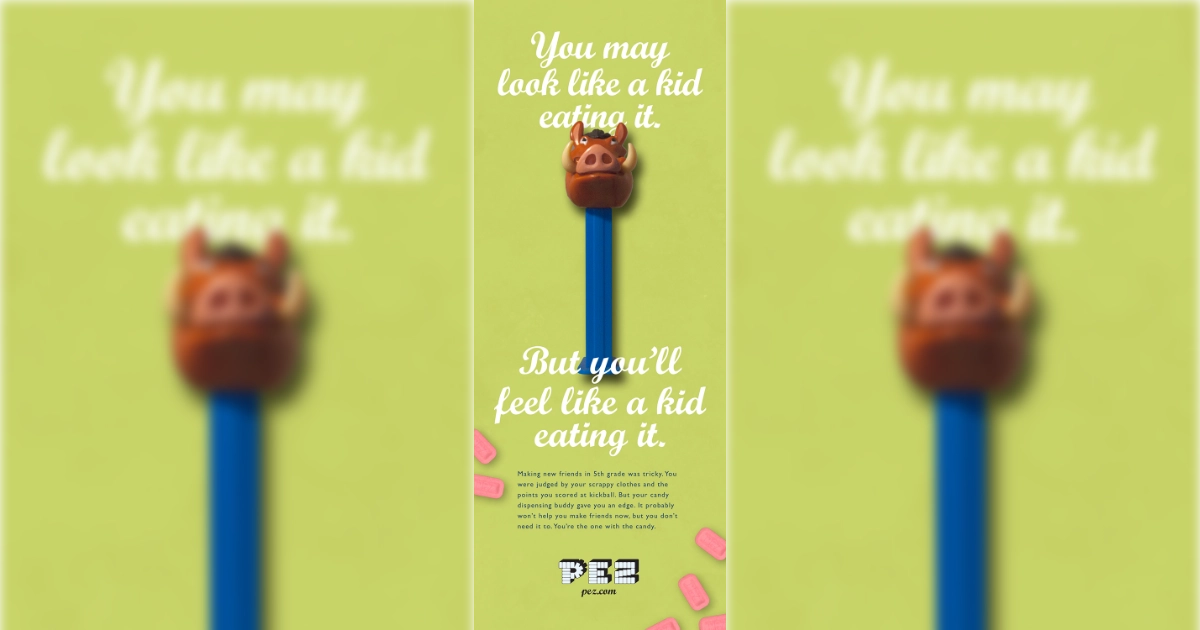 Pez Modern Ad