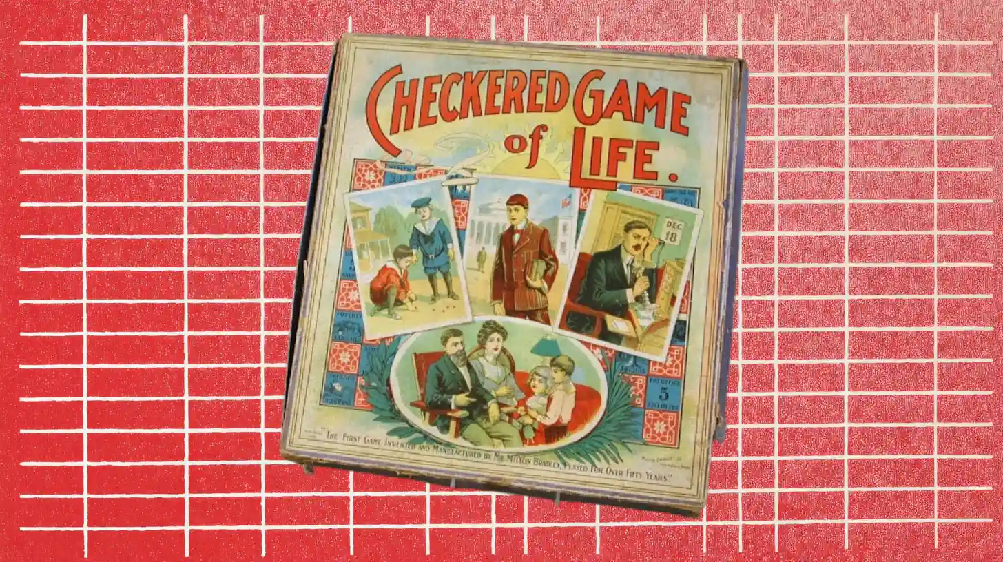Milton Bradley The Checkered Game Of Life
