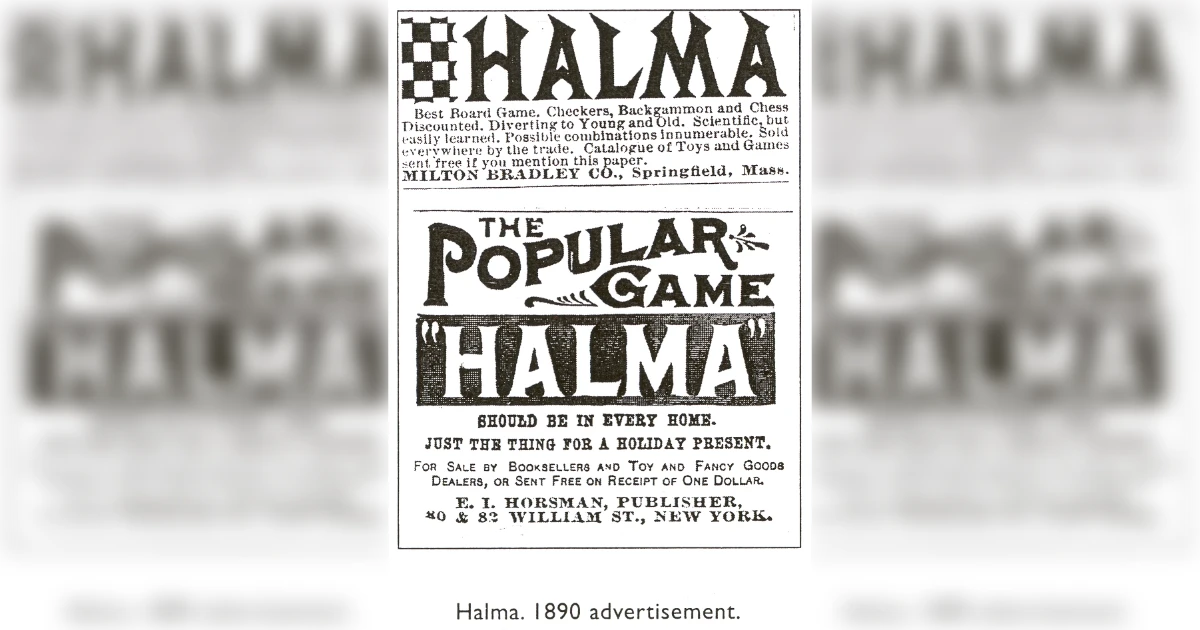 Milton Bradley Halma