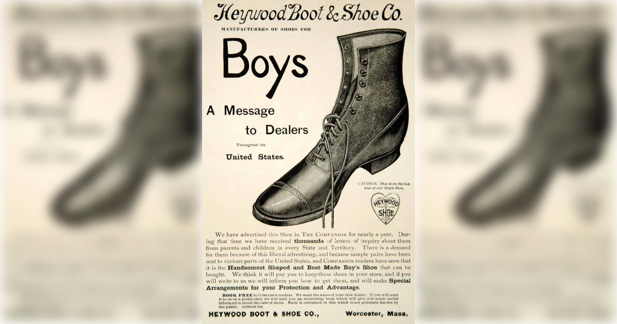 Heywood Boot & Shoe Co. Victorian Button Boots